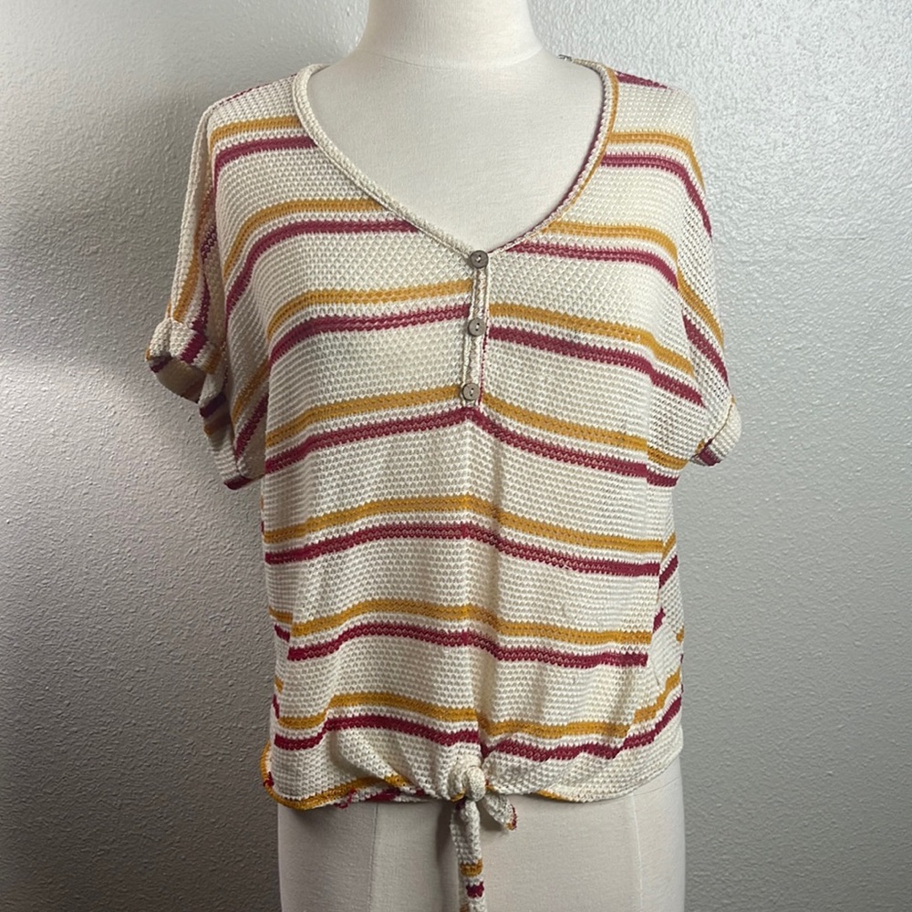 MultiColor Short Sleeve Top